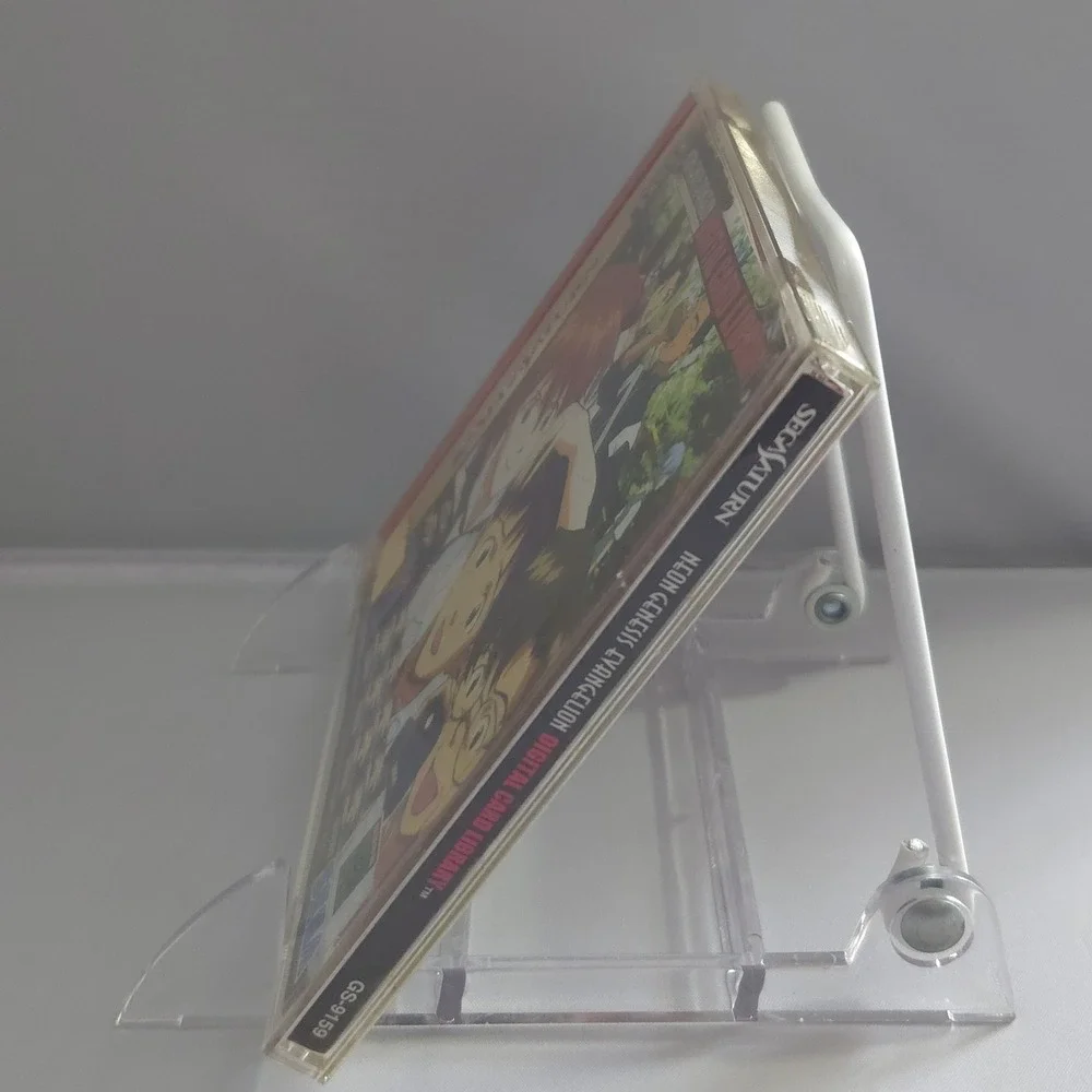 Neon Genesis Evangelion Digital Card Library - Sega Saturn (Japan) - CIB w/ Obi